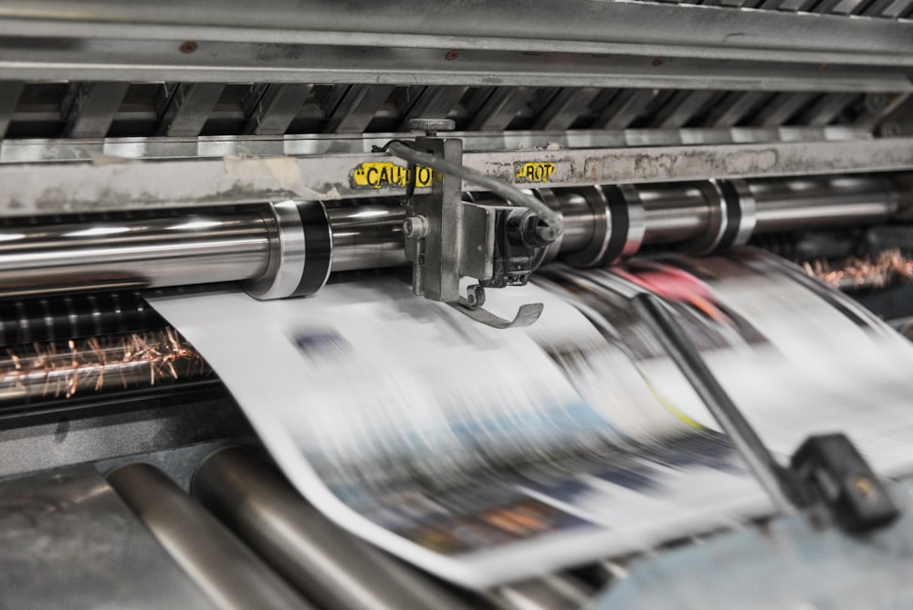 Printed production material